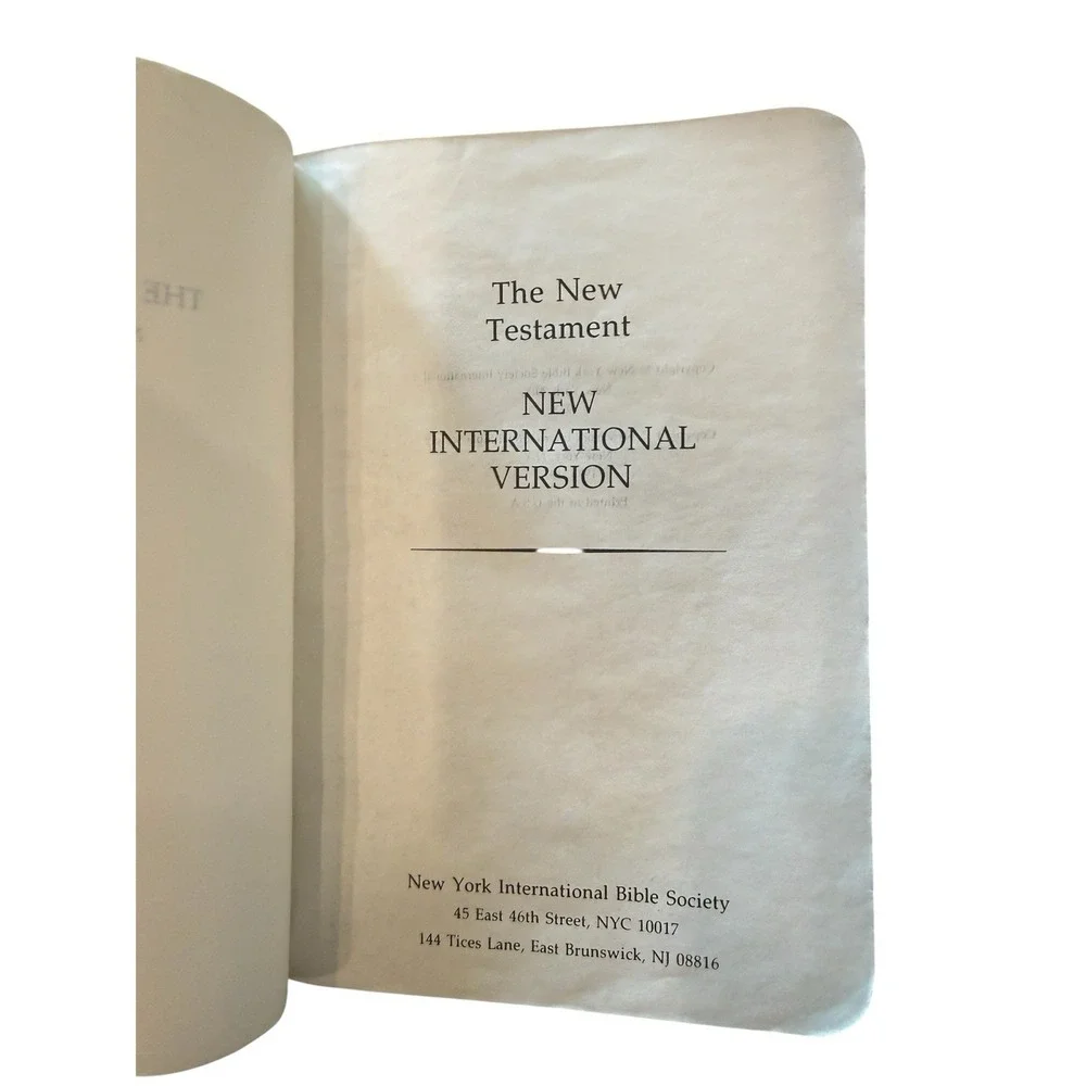 New Testament NIV Pocket Book‎ 1978 New York International Bible Society